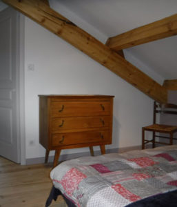 Vue d'une chambre du gîte rural Lou Saltret en région Occitanie